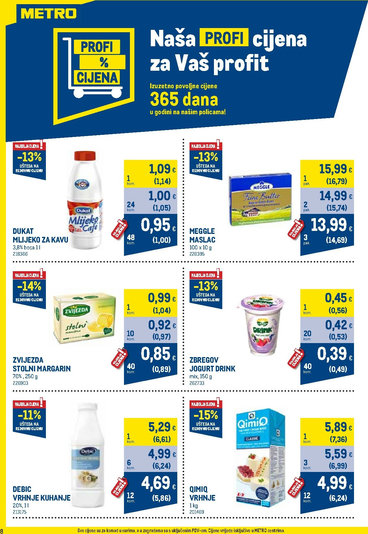 metro - Prelistajte katalog Metro - Profi cijena, vrijedi od 02.02.2026 do 01.03.2026 - page: 8
