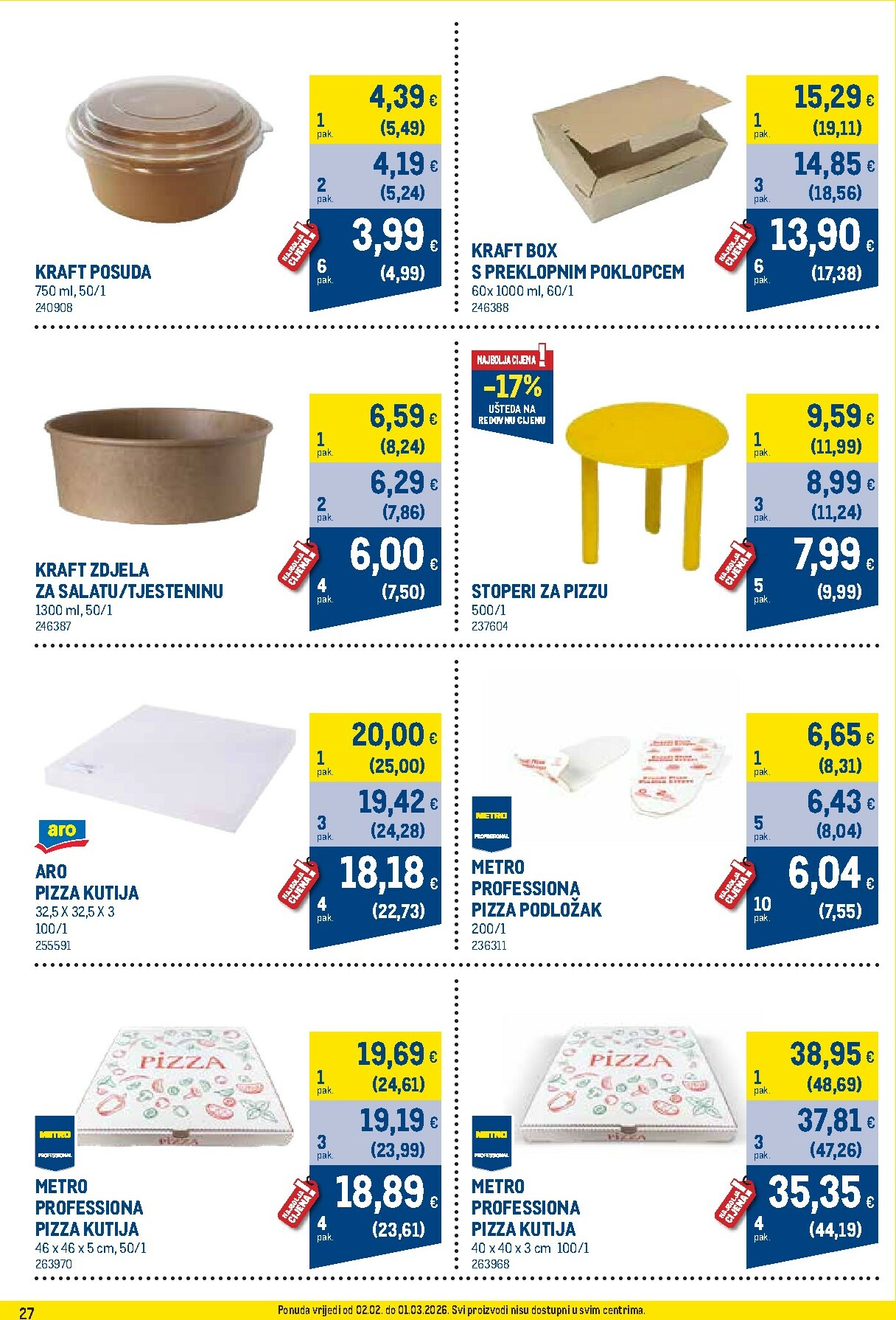 metro - Prelistajte katalog Metro - Profi cijena, vrijedi od 02.02.2026 do 01.03.2026 - page: 27