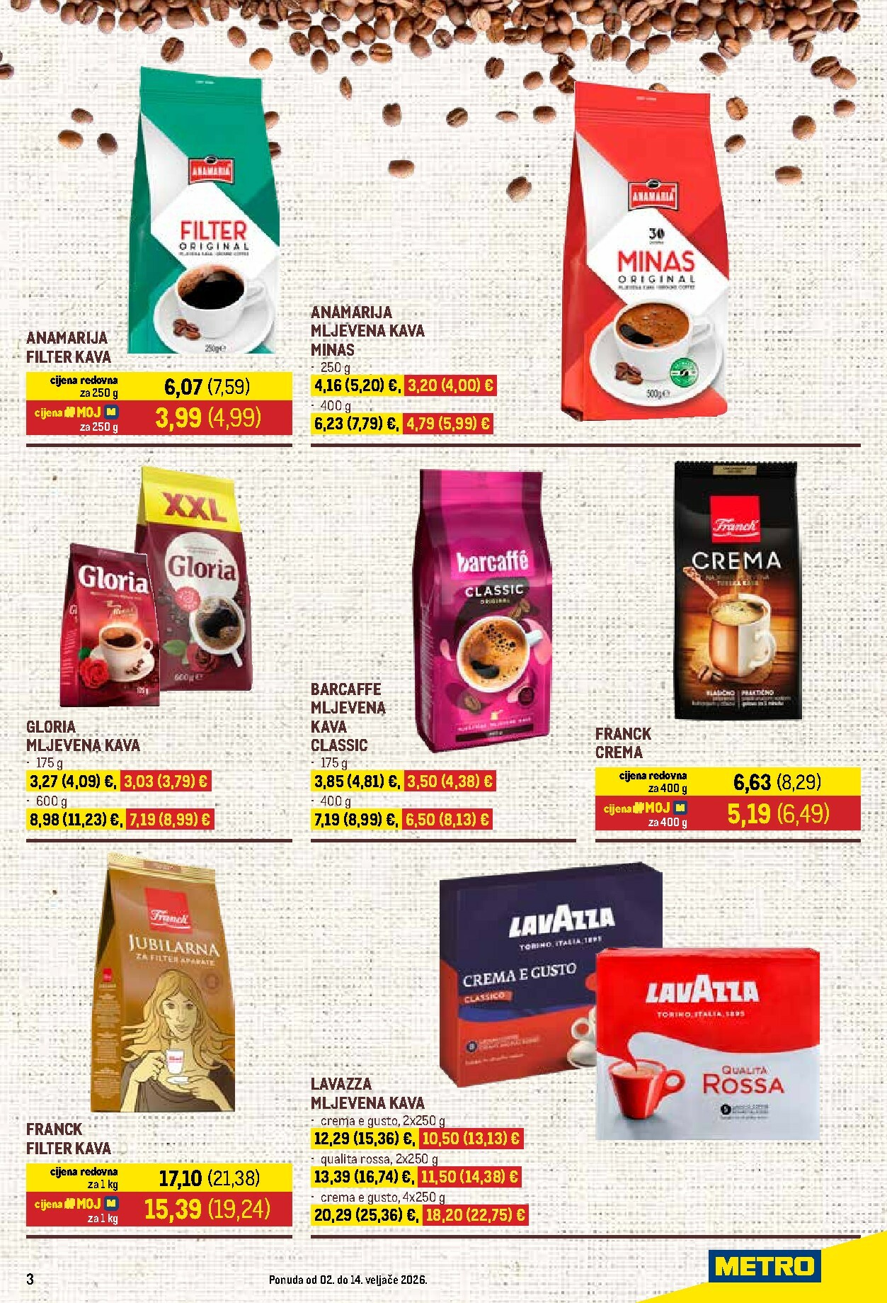metro - Prelistajte katalog Metro - Kava specijal, vrijedi od 02.02.2026 do 14.02.2026 - page: 3