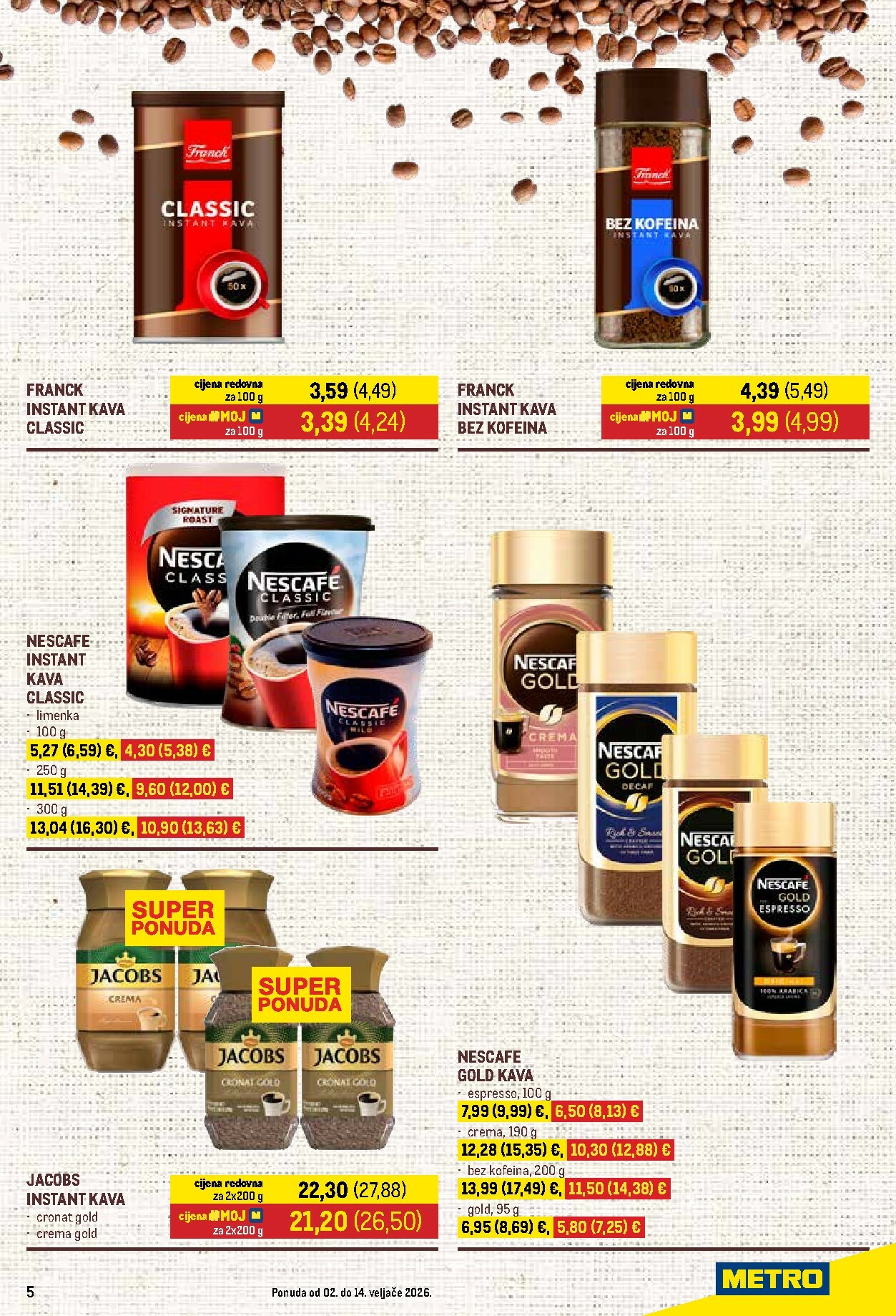 metro - Prelistajte katalog Metro - Kava specijal, vrijedi od 02.02.2026 do 14.02.2026 - page: 5