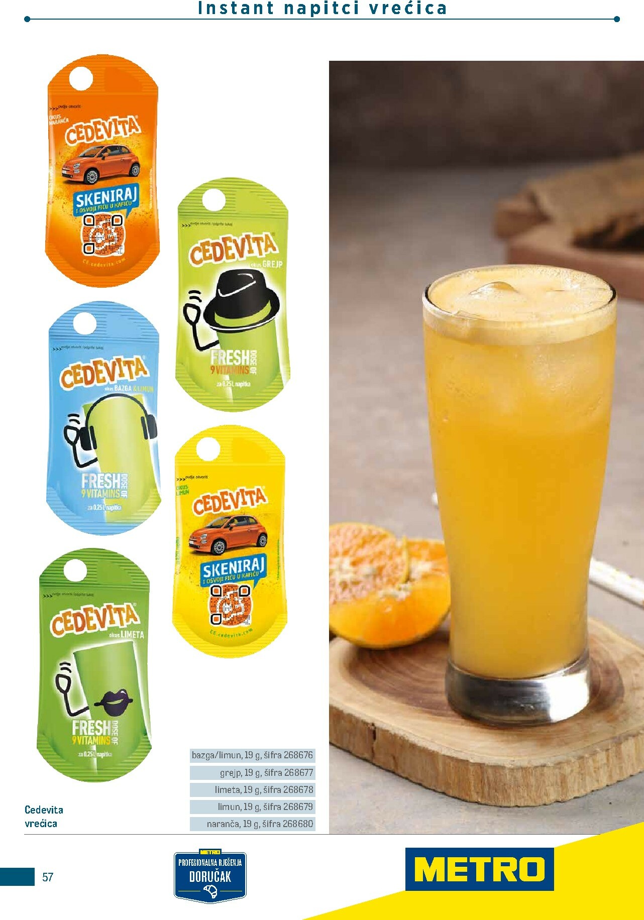 metro - Prelistajte katalog Metro - Poslovna rješenja - Doručak, vrijedi od 01.01.2026 do 31.12.2026 - page: 57