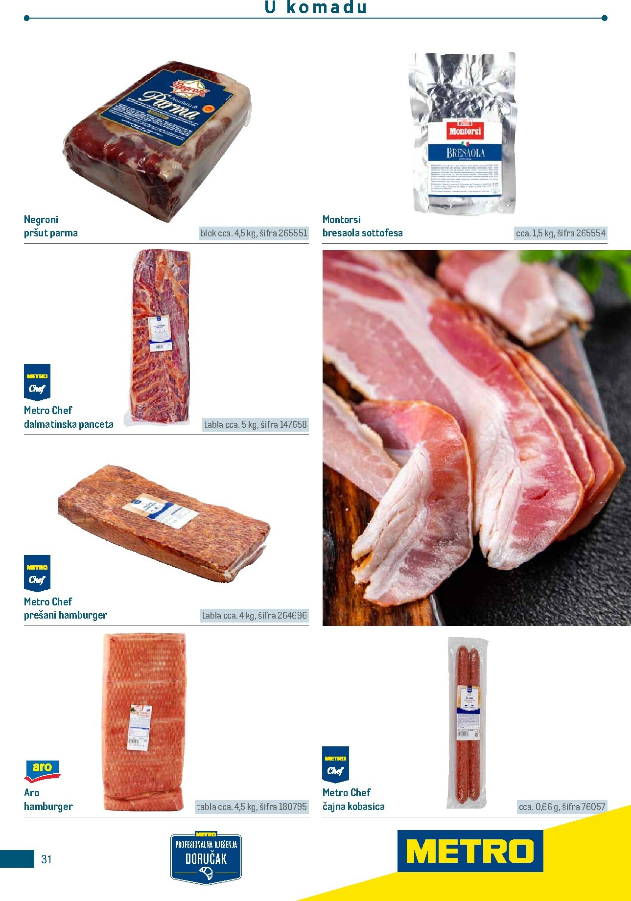 metro - Prelistajte katalog Metro - Poslovna rješenja - Doručak, vrijedi od 01.01.2026 do 31.12.2026 - page: 31