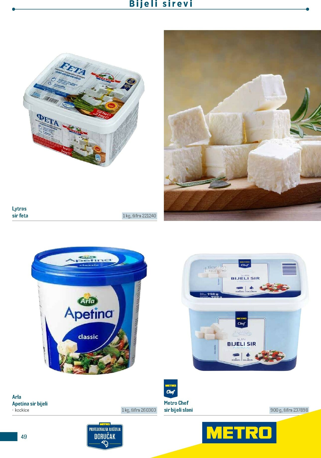 metro - Prelistajte katalog Metro - Poslovna rješenja - Doručak, vrijedi od 01.01.2026 do 31.12.2026 - page: 49