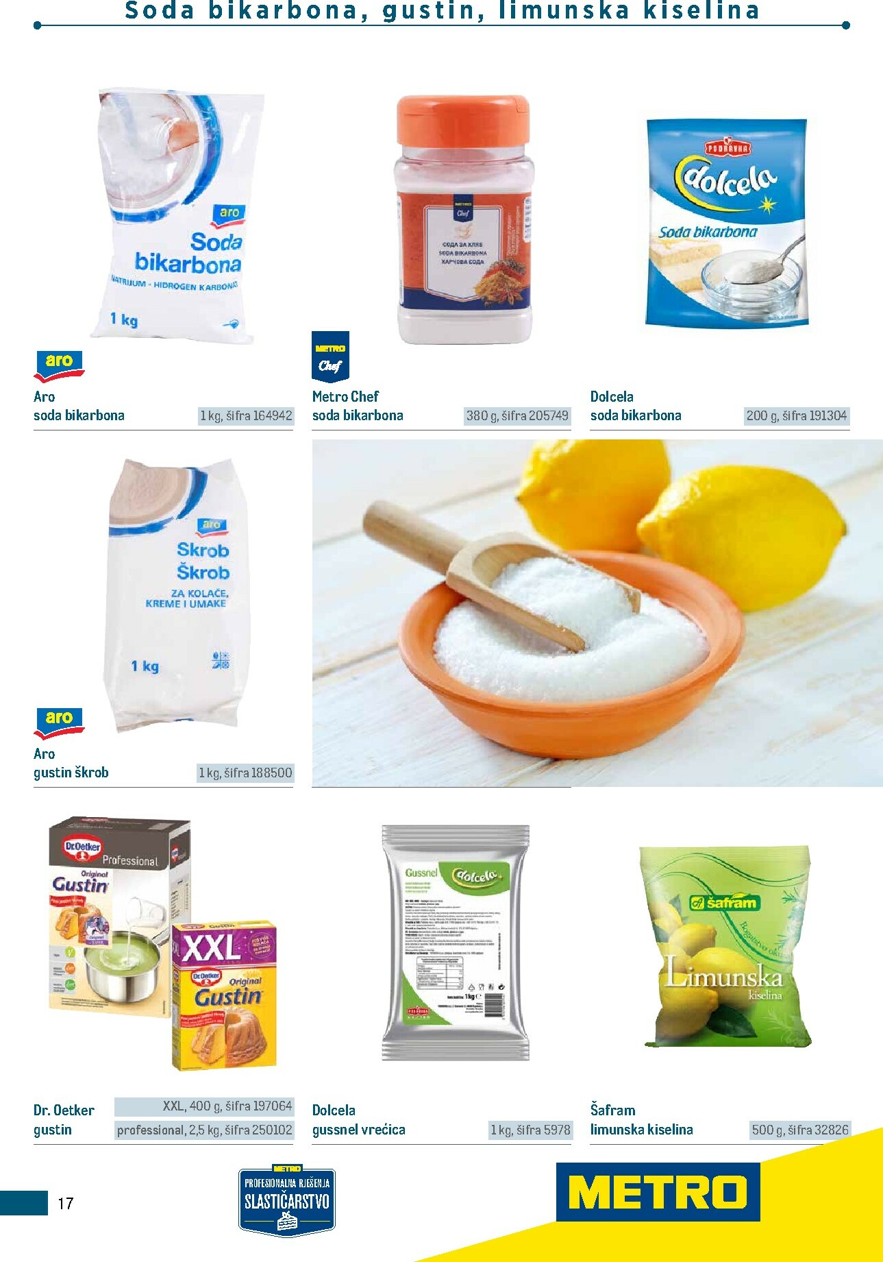 metro - Prelistajte katalog Metro - Poslovna rješenja - Proizvodi za slastičarstvo, vrijedi od 01.01.2026 do 31.12.2026 - page: 17