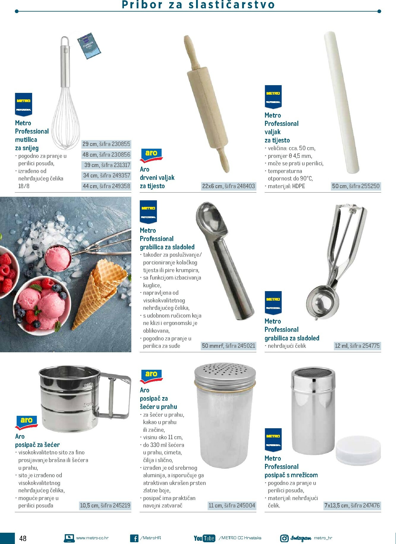 metro - Prelistajte katalog Metro - Poslovna rješenja - Proizvodi za slastičarstvo, vrijedi od 01.01.2026 do 31.12.2026 - page: 48