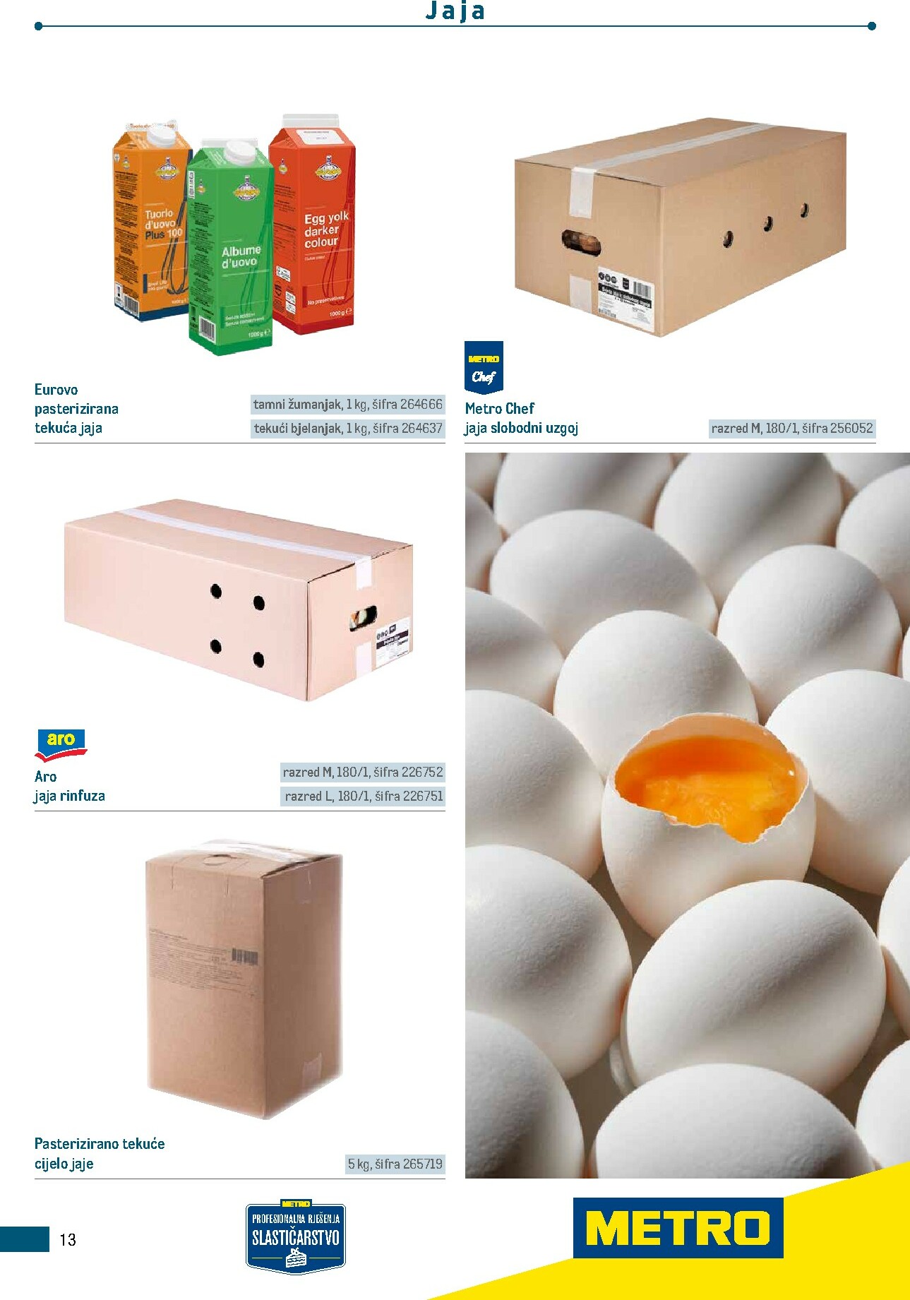 metro - Prelistajte katalog Metro - Poslovna rješenja - Proizvodi za slastičarstvo, vrijedi od 01.01.2026 do 31.12.2026 - page: 13