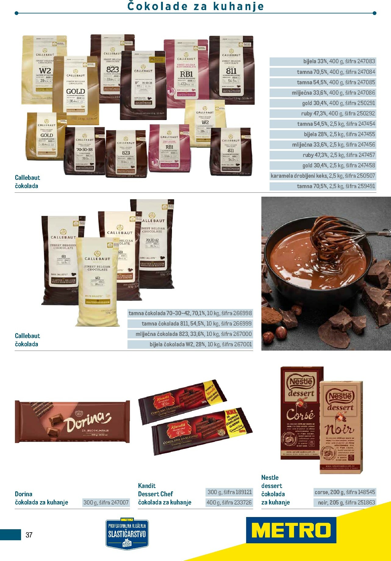 metro - Prelistajte katalog Metro - Poslovna rješenja - Proizvodi za slastičarstvo, vrijedi od 01.01.2026 do 31.12.2026 - page: 37