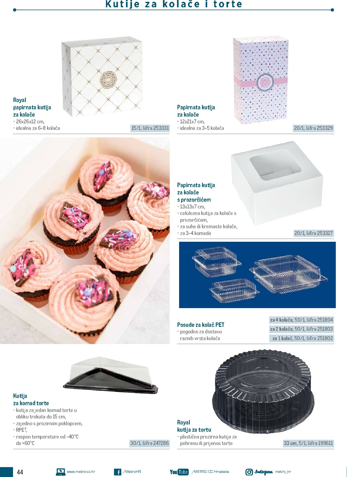 metro - Prelistajte katalog Metro - Poslovna rješenja - Proizvodi za slastičarstvo, vrijedi od 01.01.2026 do 31.12.2026 - page: 44