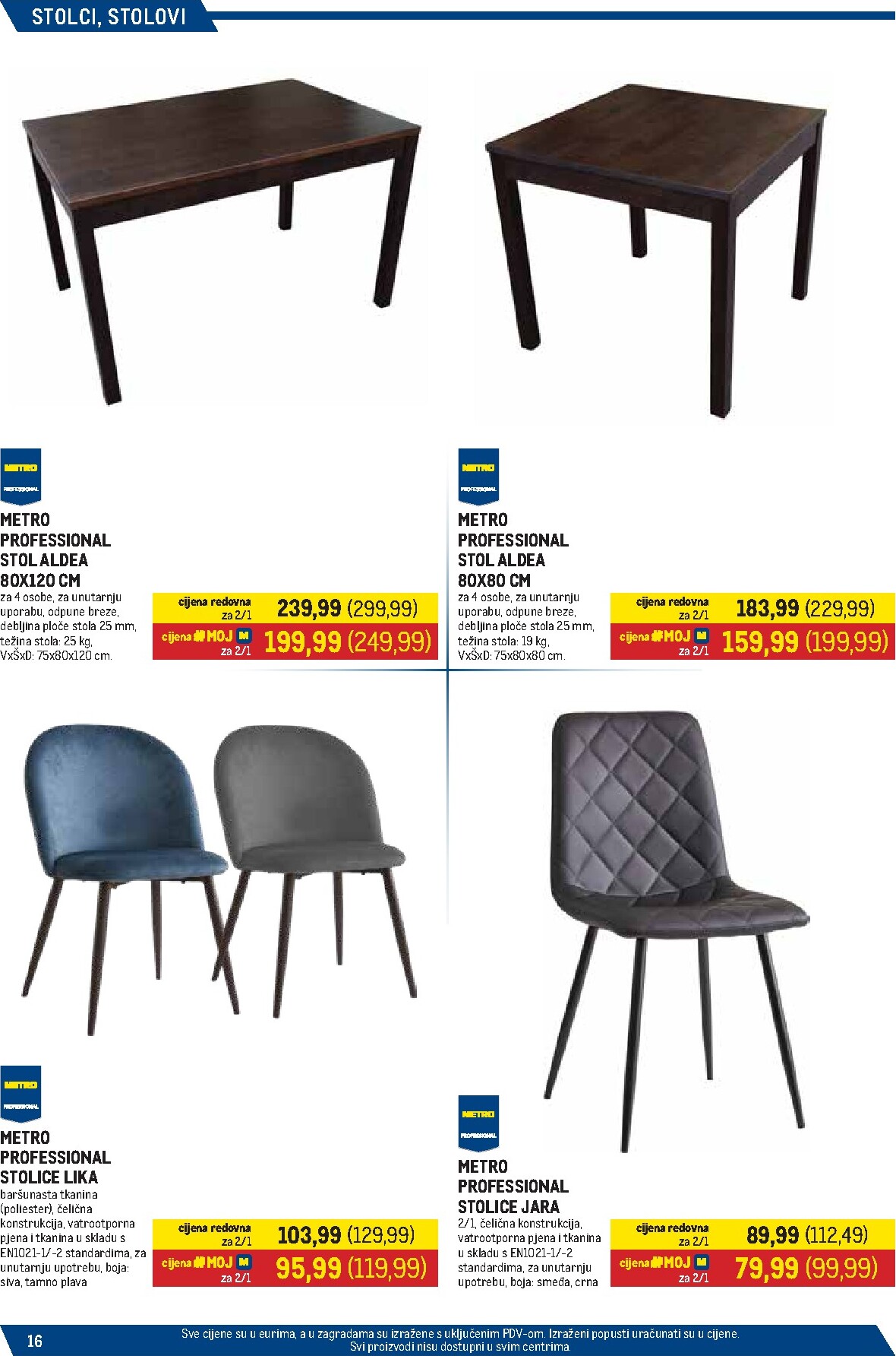 metro - Prelistajte katalog Metro - Sve za terasu, vrijedi od 16.03.2026 do 15.04.2026 - page: 16