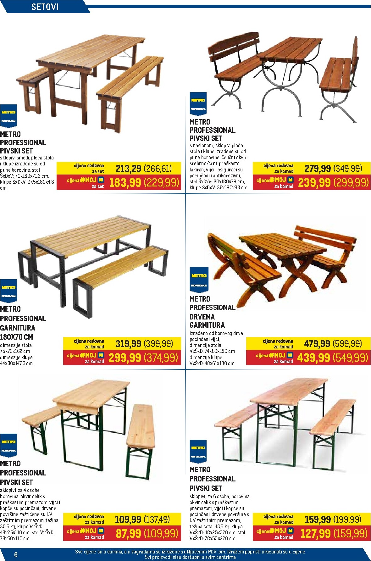 metro - Prelistajte katalog Metro - Sve za terasu, vrijedi od 16.03.2026 do 15.04.2026 - page: 6