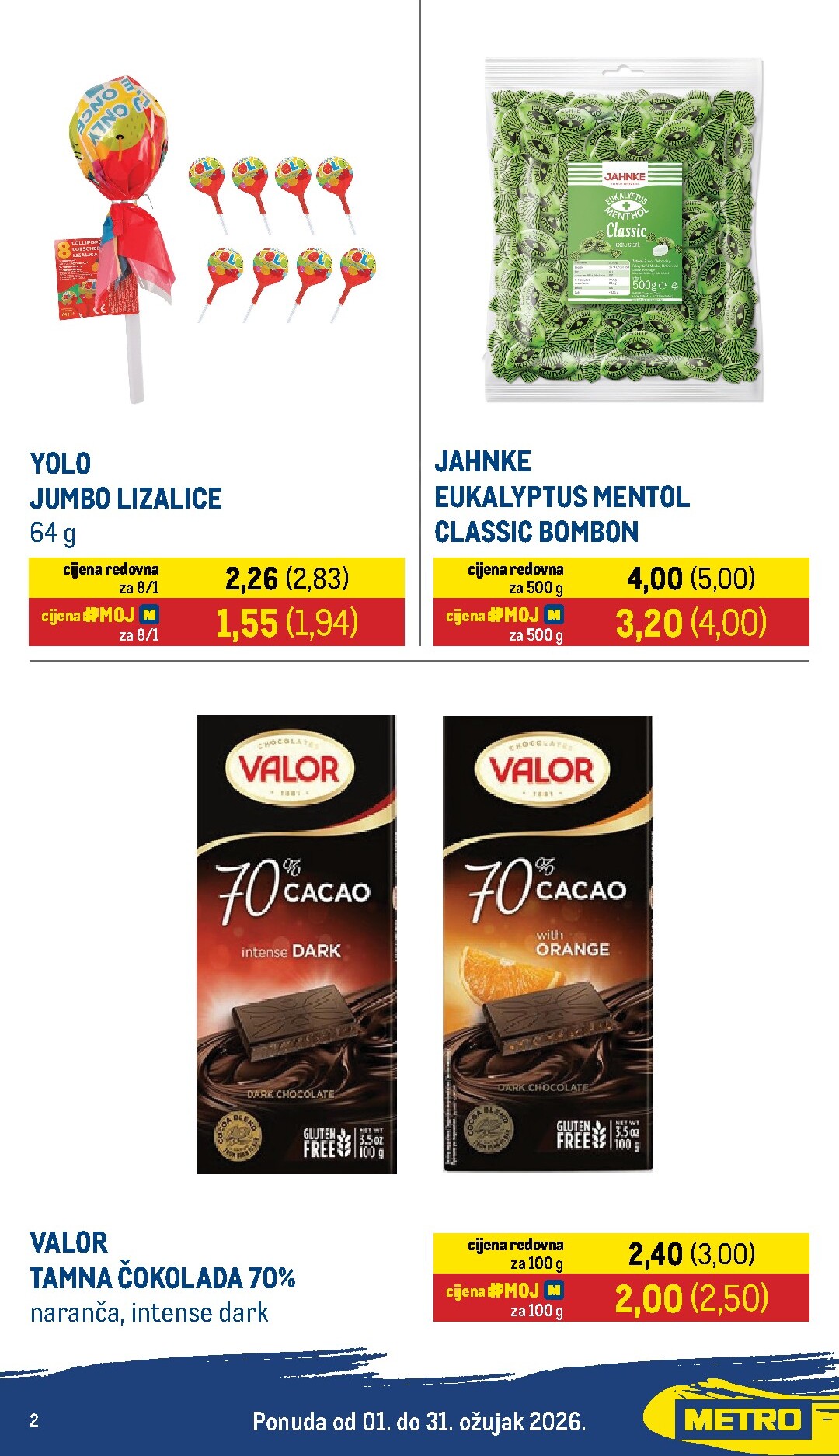 metro - Prelistajte katalog Metro - Metro i partneri, vrijedi od 01.03.2026 do 31.03.2026 - page: 2