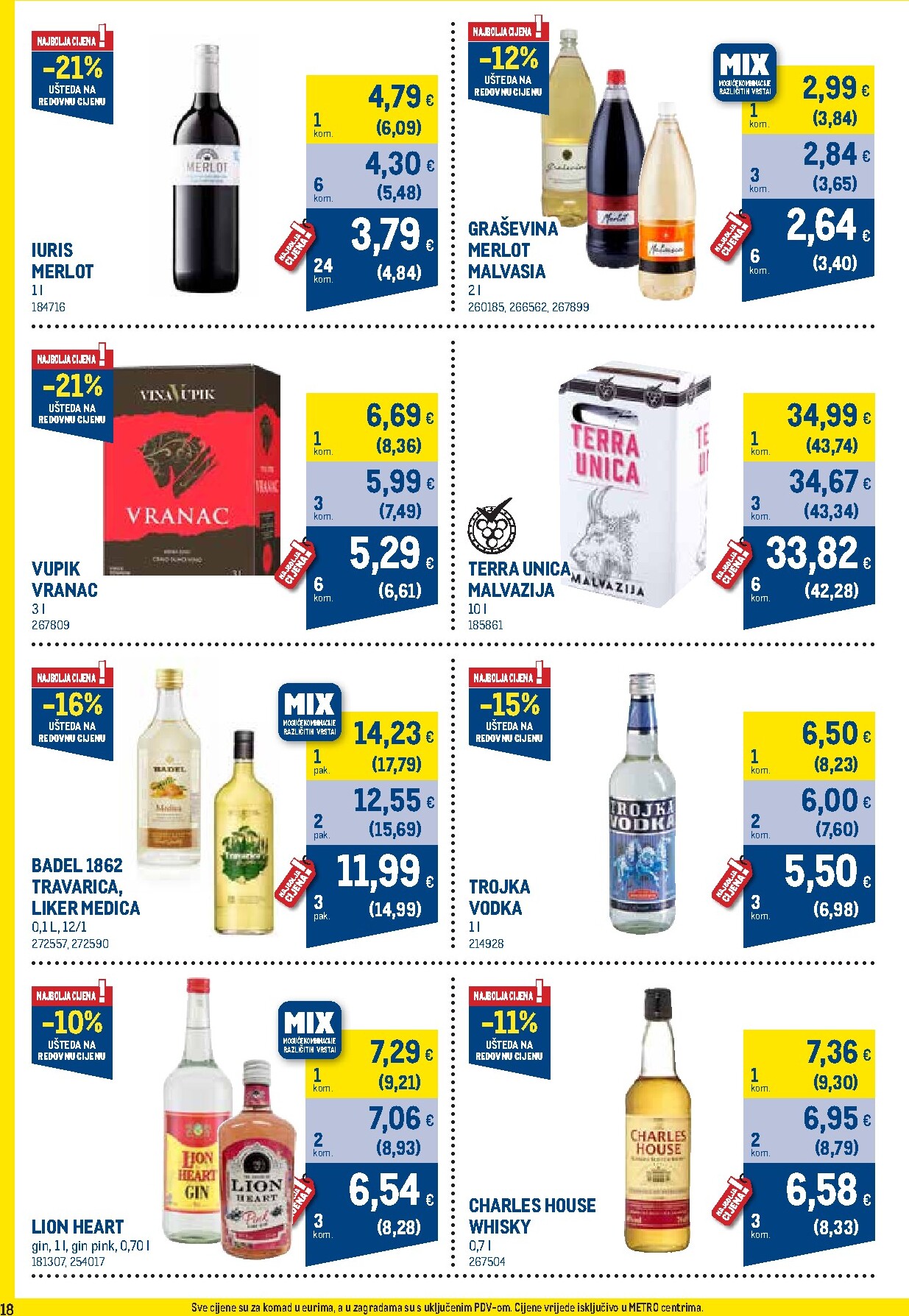 metro - Prelistajte katalog Metro - Profi cijena, vrijedi od 01.04.2026 do 03.05.2026 - page: 18