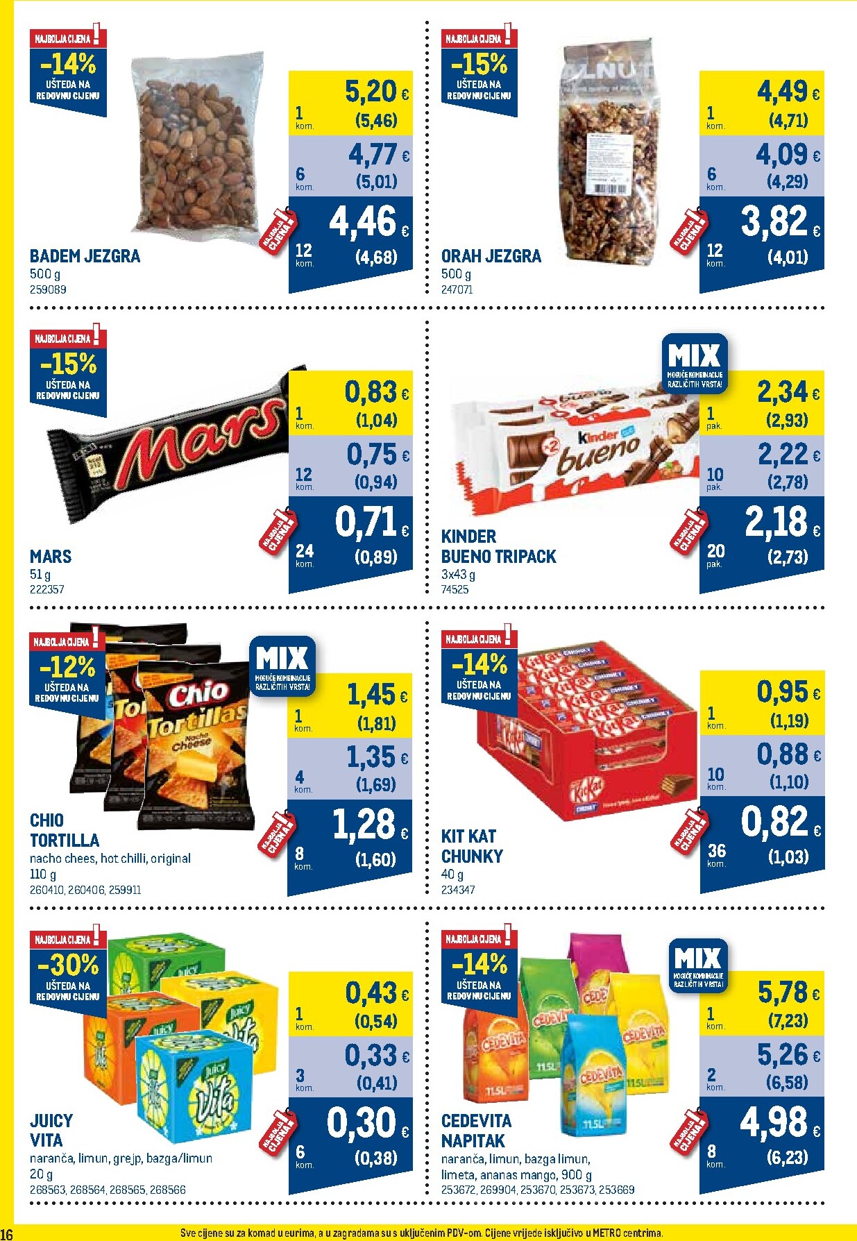 metro - Prelistajte katalog Metro - Profi cijena, vrijedi od 01.04.2026 do 03.05.2026 - page: 16