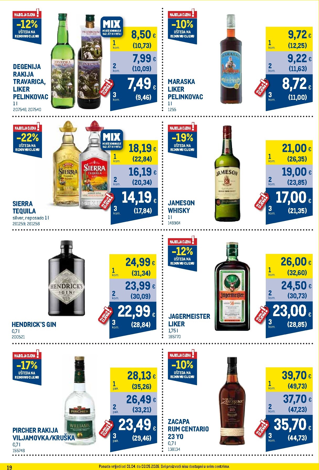 metro - Prelistajte katalog Metro - Profi cijena, vrijedi od 01.04.2026 do 03.05.2026 - page: 19