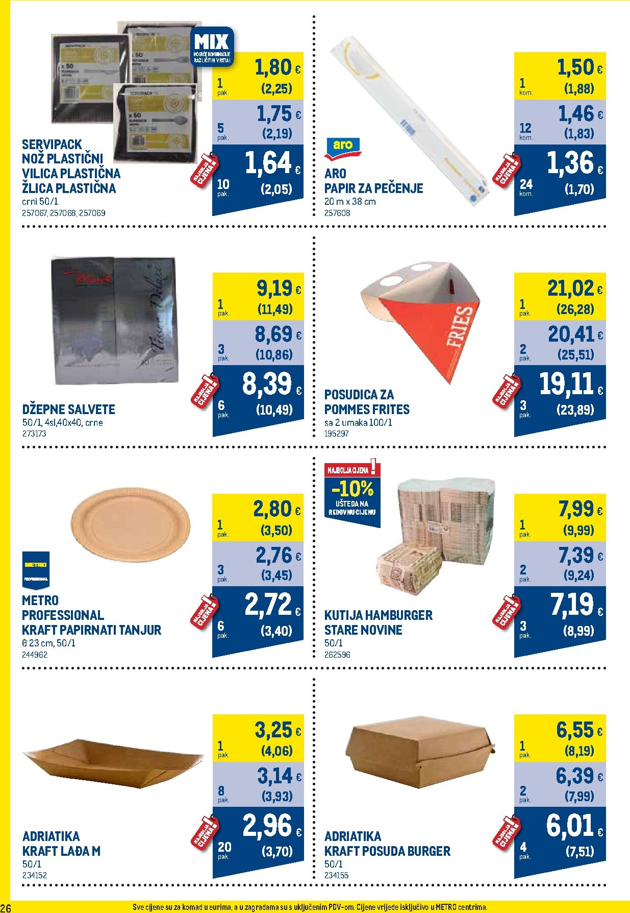 metro - Prelistajte katalog Metro - Profi cijena, vrijedi od 01.04.2026 do 03.05.2026 - page: 26