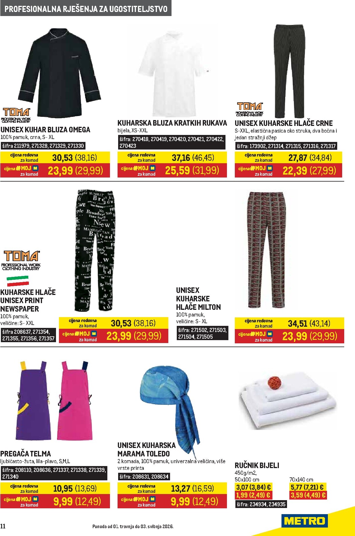 metro - Prelistajte katalog Metro - Gastro, vrijedi od 01.04.2026 do 03.05.2026 - page: 11