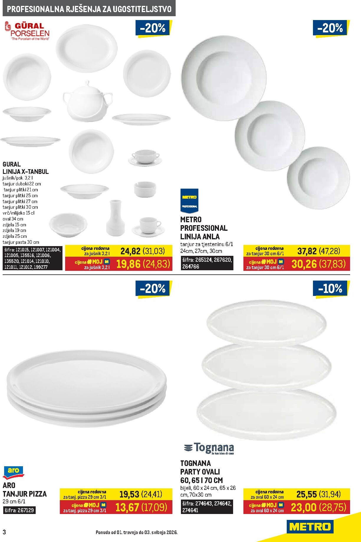 metro - Prelistajte katalog Metro - Gastro, vrijedi od 01.04.2026 do 03.05.2026 - page: 3