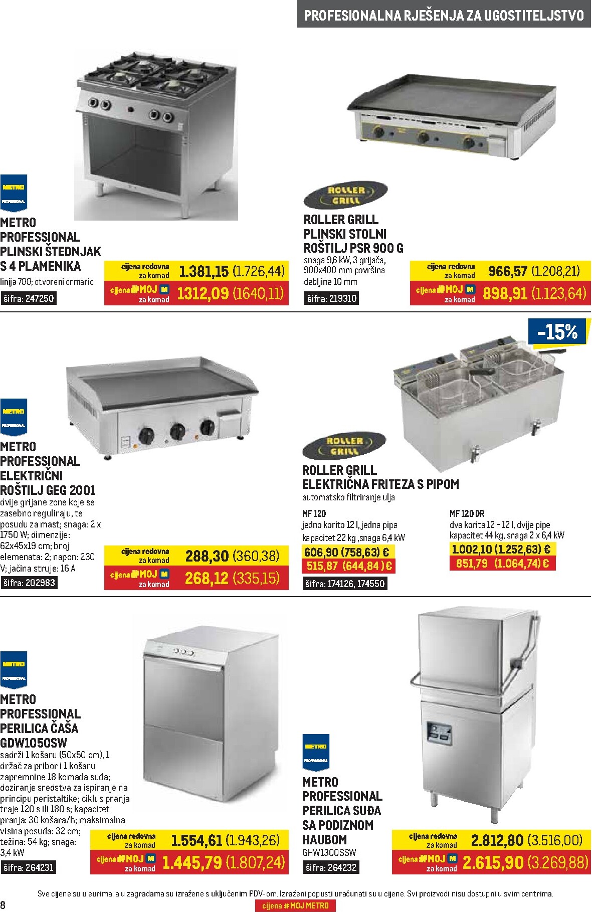 metro - Prelistajte katalog Metro - Gastro, vrijedi od 01.04.2026 do 03.05.2026 - page: 8