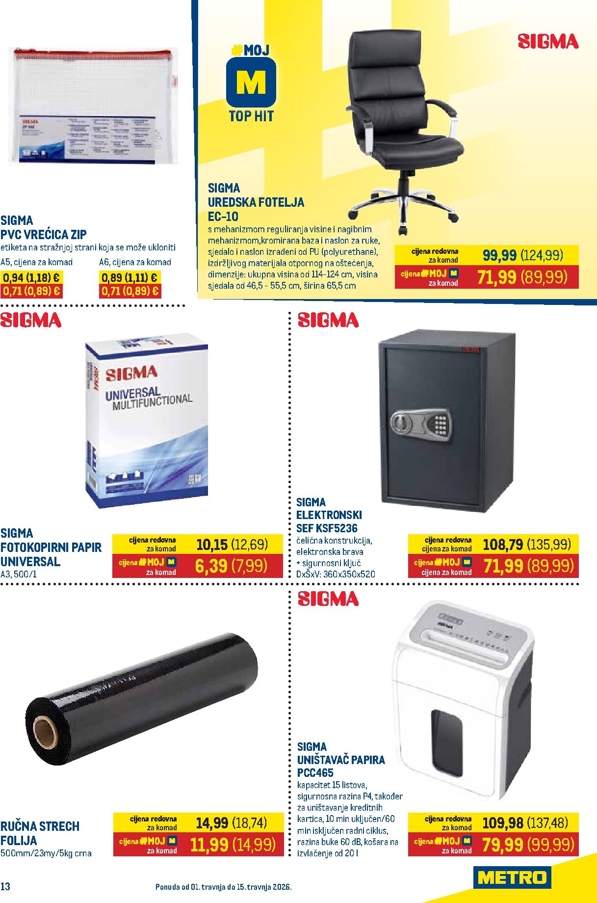 metro - Prelistajte katalog Metro, vrijedi od 01.04.2026 do 15.04.2026 - page: 13