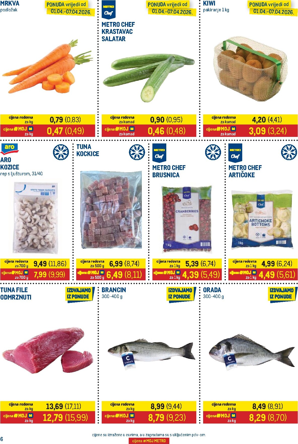 metro - Prelistajte katalog Metro, vrijedi od 01.04.2026 do 15.04.2026 - page: 6
