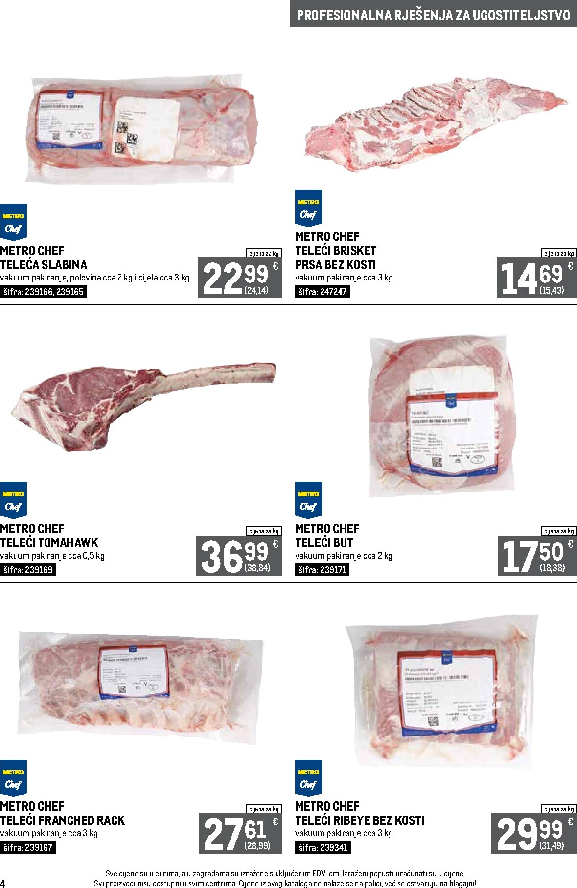 metro - Prelistajte katalog Metro - Profesionalna rješenja za ugostiteljstvo, vrijedi od 01.04.2026 do 03.05.2026 - page: 4