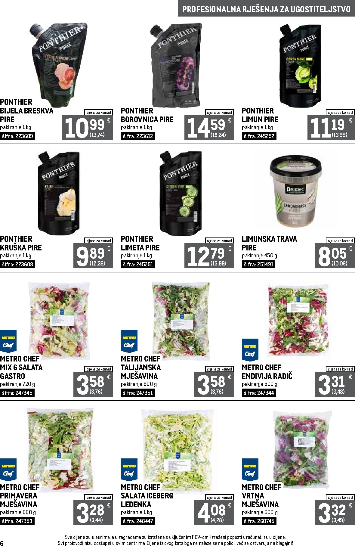 metro - Prelistajte katalog Metro - Profesionalna rješenja za ugostiteljstvo, vrijedi od 01.04.2026 do 03.05.2026 - page: 6