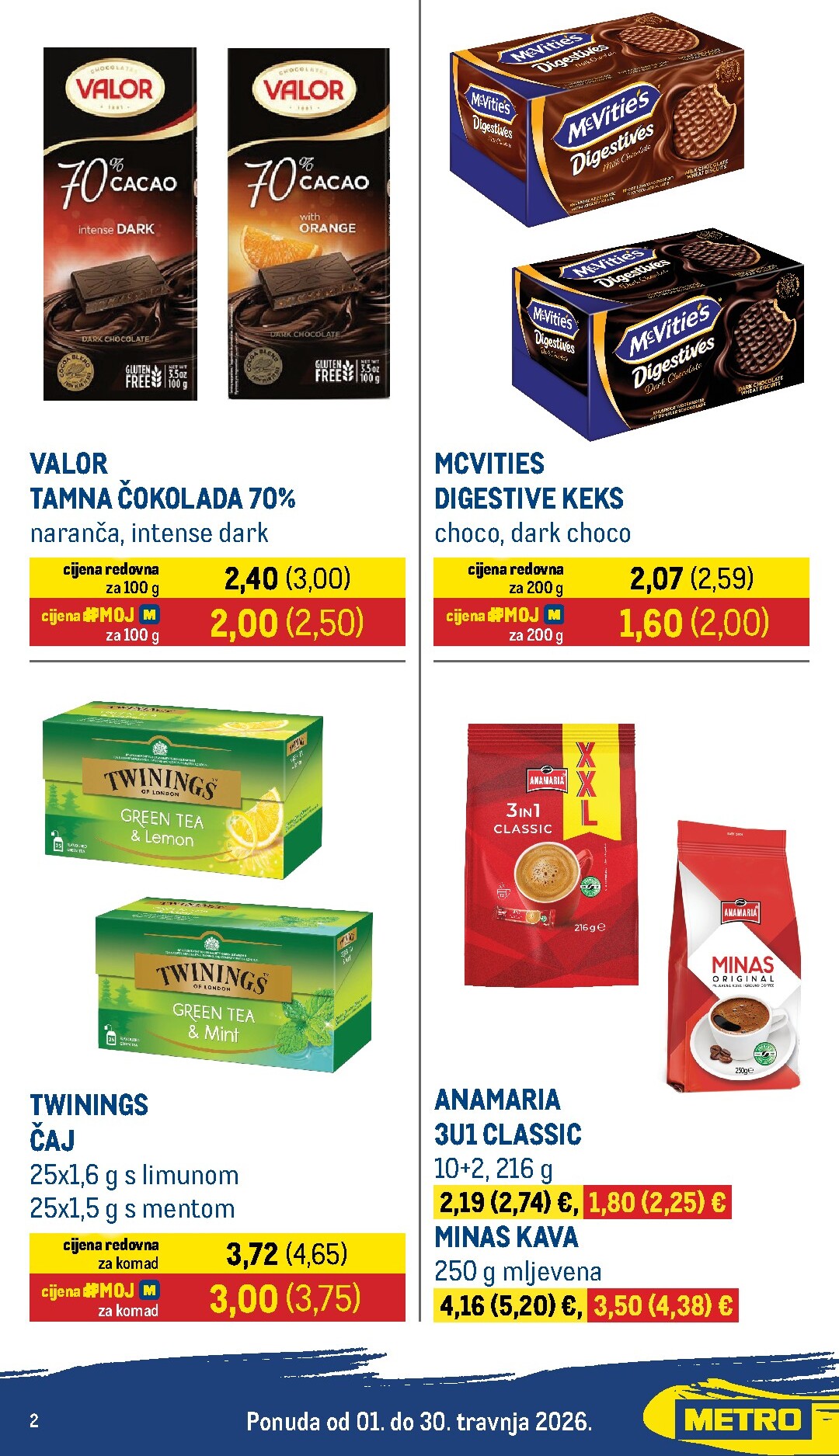 metro - Aktualni Metro - Metro i partneri katalog vrijedi od srijede 01.04.2026 do četvrtka 30.04.2026 - page: 2