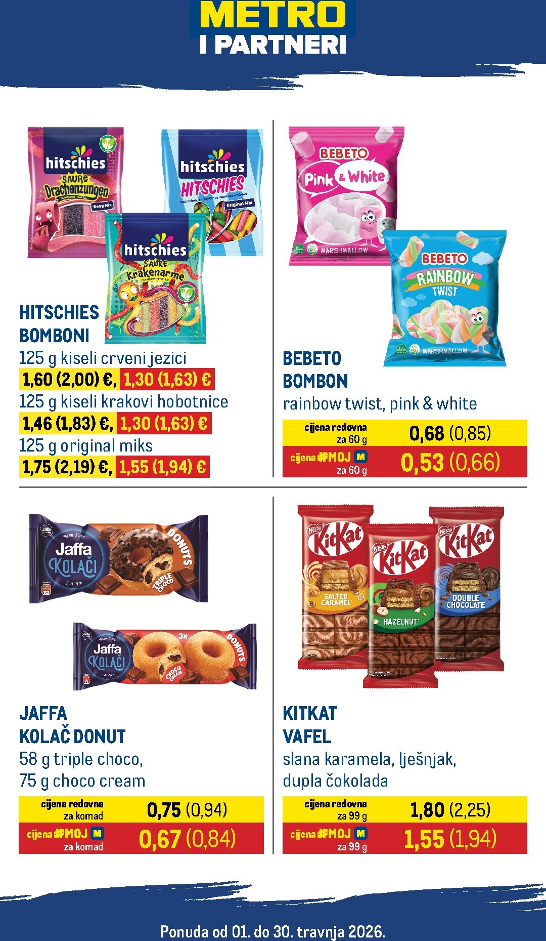 metro - Aktualni Metro - Metro i partneri katalog vrijedi od srijede 01.04.2026 do četvrtka 30.04.2026