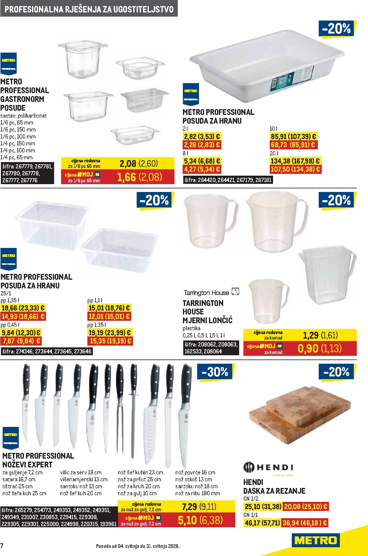 metro - Metro - Gastro letak za sljedeći tjedan od ponedjeljka 04.05.2026 do nedjelje 31.05.2026 - page: 7