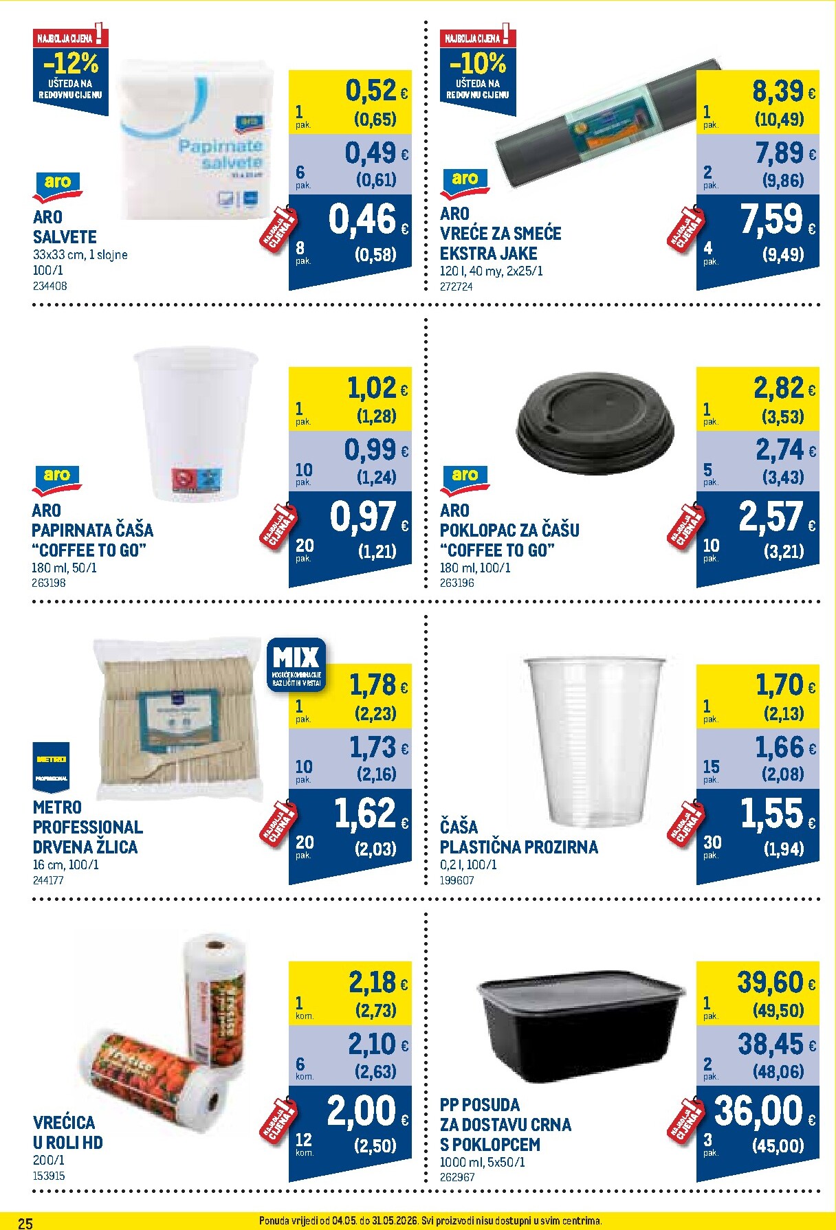 metro - Metro - Profi cijena letak za sljedeći tjedan od ponedjeljka 04.05.2026 do nedjelje 31.05.2026 - page: 25