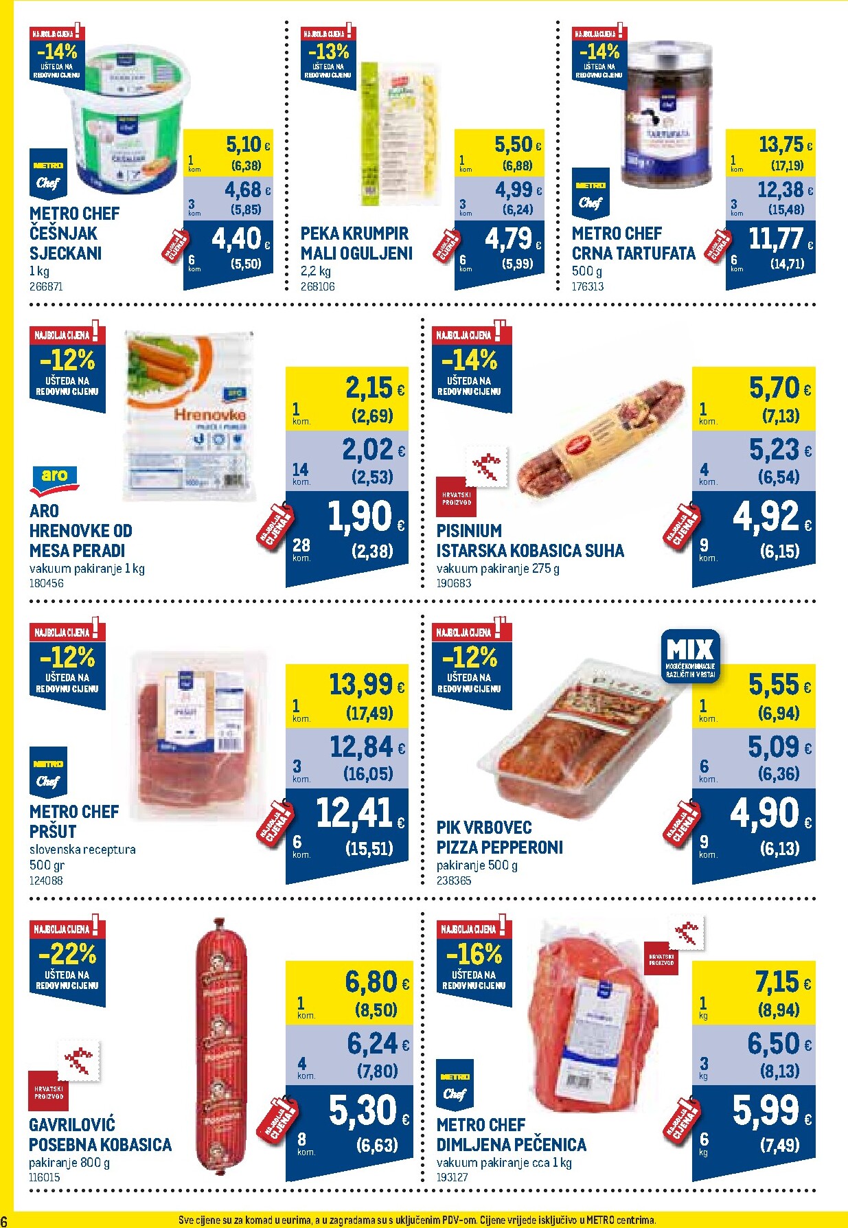 metro - Metro - Profi cijena letak za sljedeći tjedan od ponedjeljka 04.05.2026 do nedjelje 31.05.2026 - page: 6