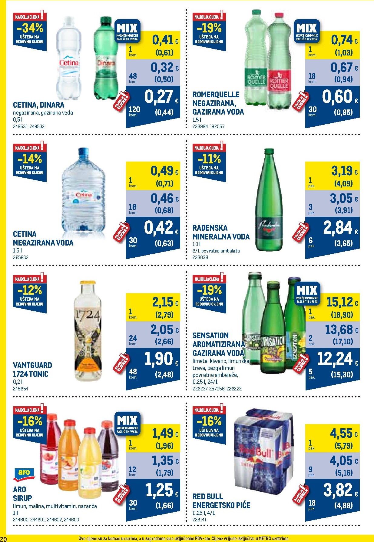 metro - Metro - Profi cijena letak za sljedeći tjedan od ponedjeljka 04.05.2026 do nedjelje 31.05.2026 - page: 20