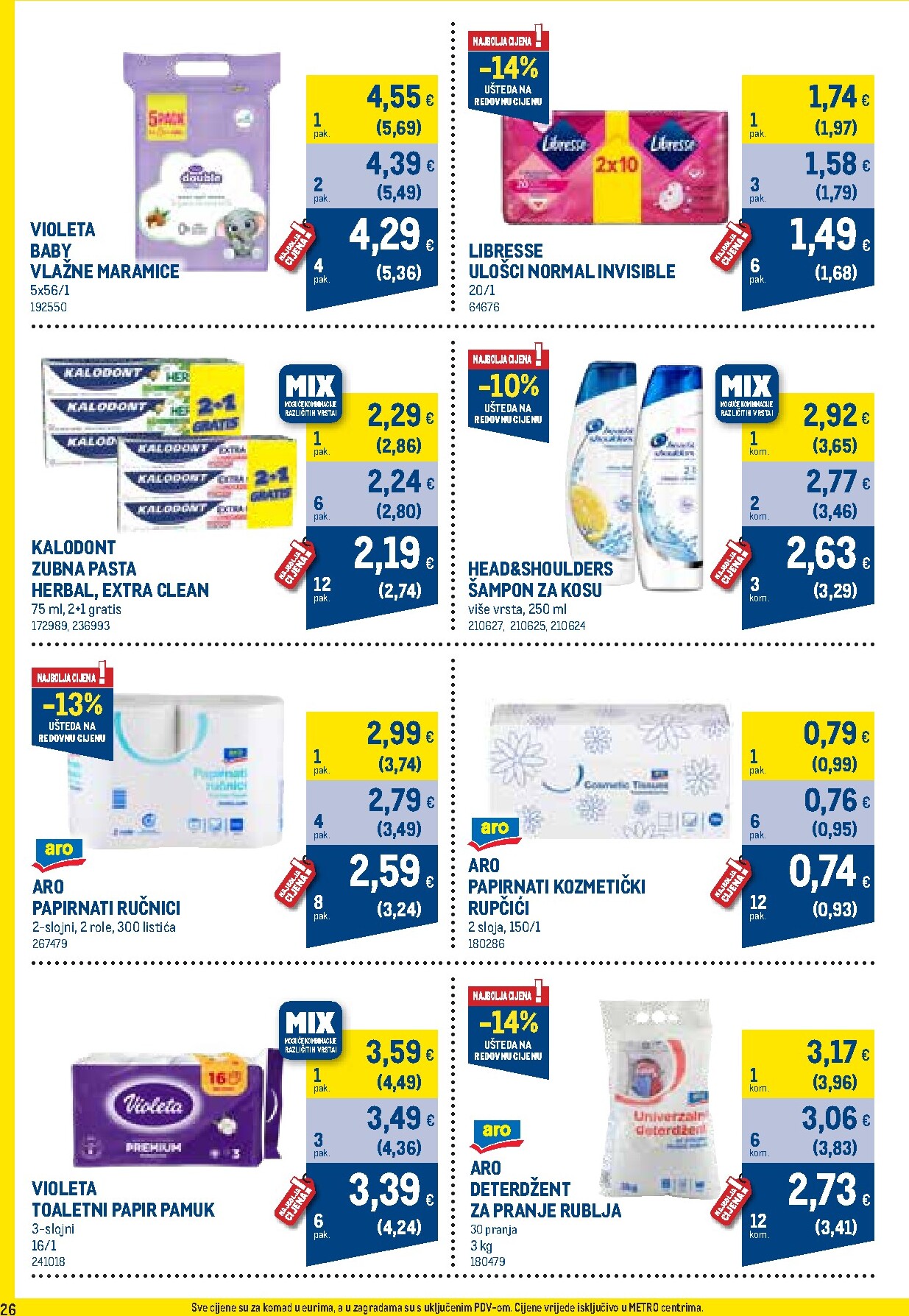 metro - Metro - Profi cijena letak za sljedeći tjedan od ponedjeljka 04.05.2026 do nedjelje 31.05.2026 - page: 26