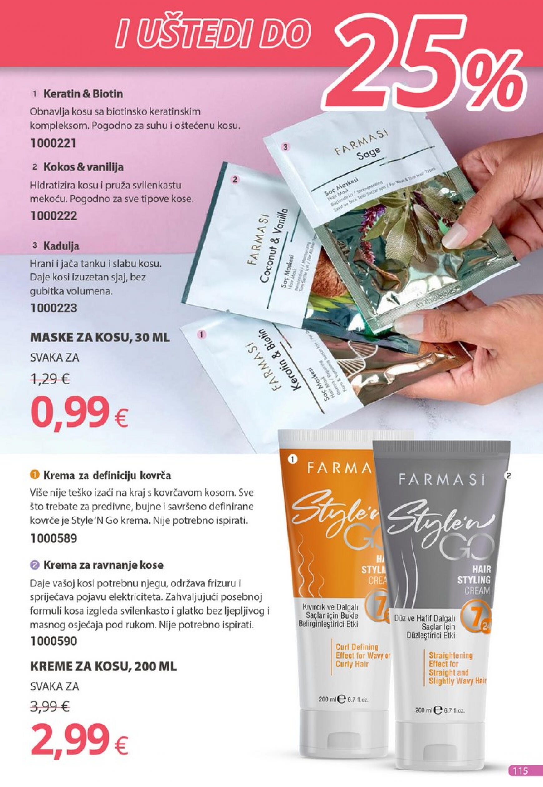 farmasi - Novi katalog Farmasi 01.07. - 31.07. - page: 115