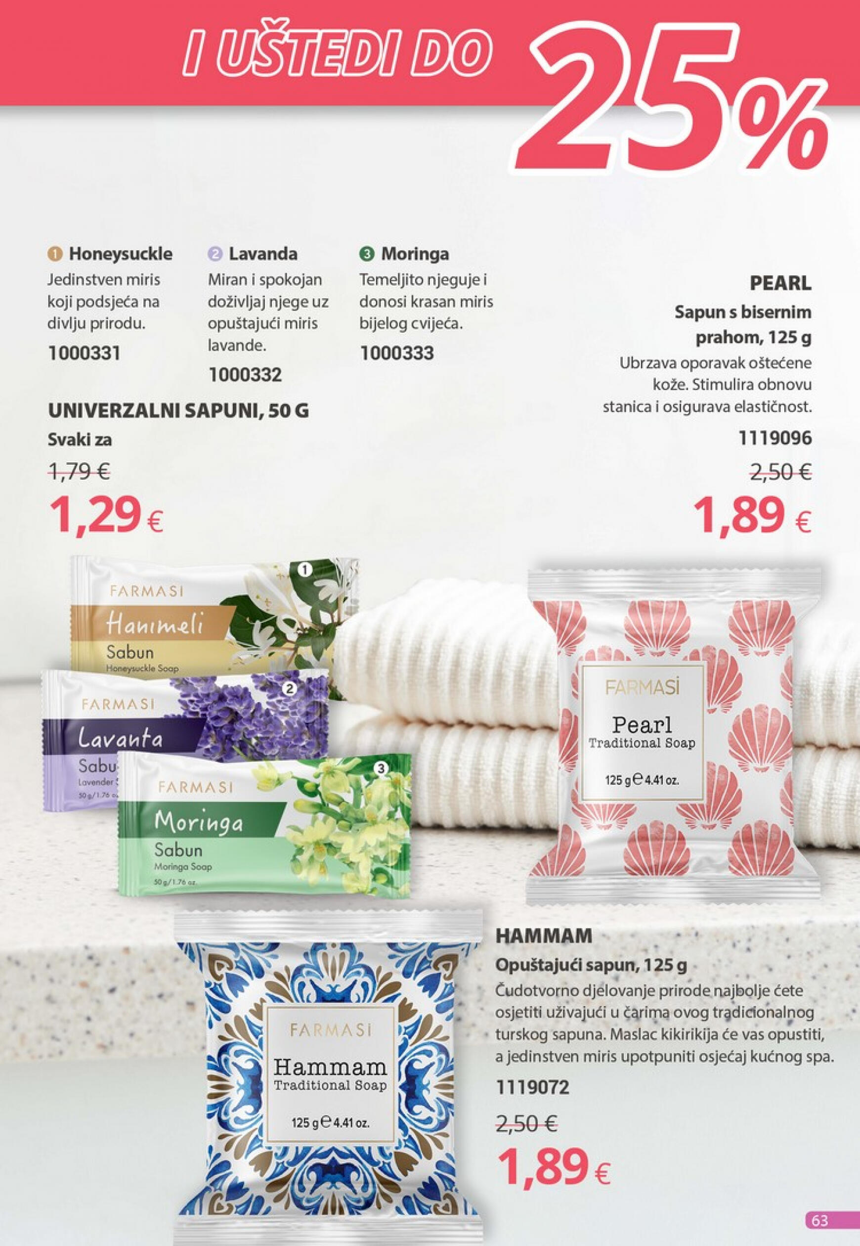 farmasi - Novi katalog Farmasi 01.07. - 31.07. - page: 63