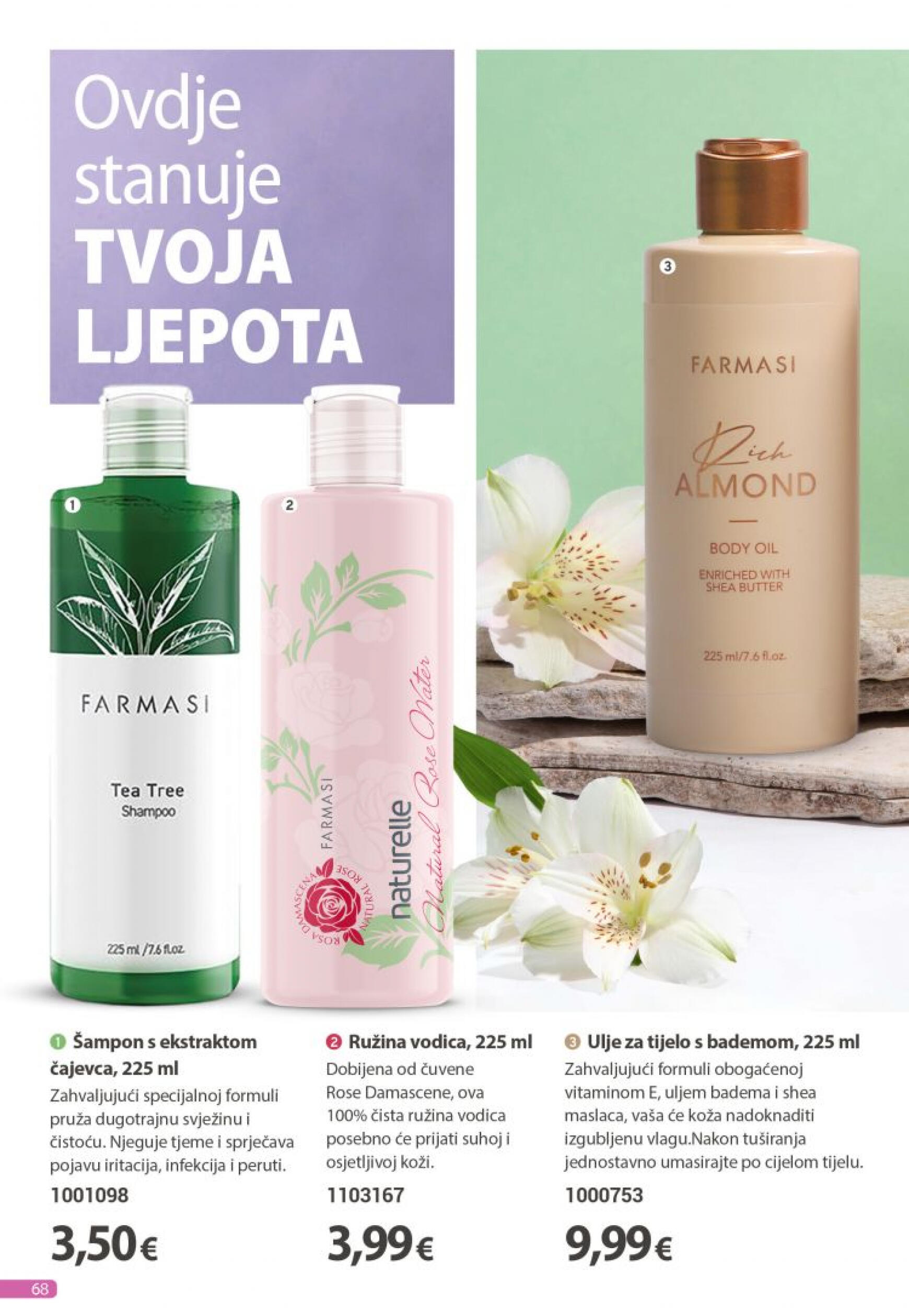 farmasi - Novi katalog Farmasi 01.08. - 31.08. - page: 68