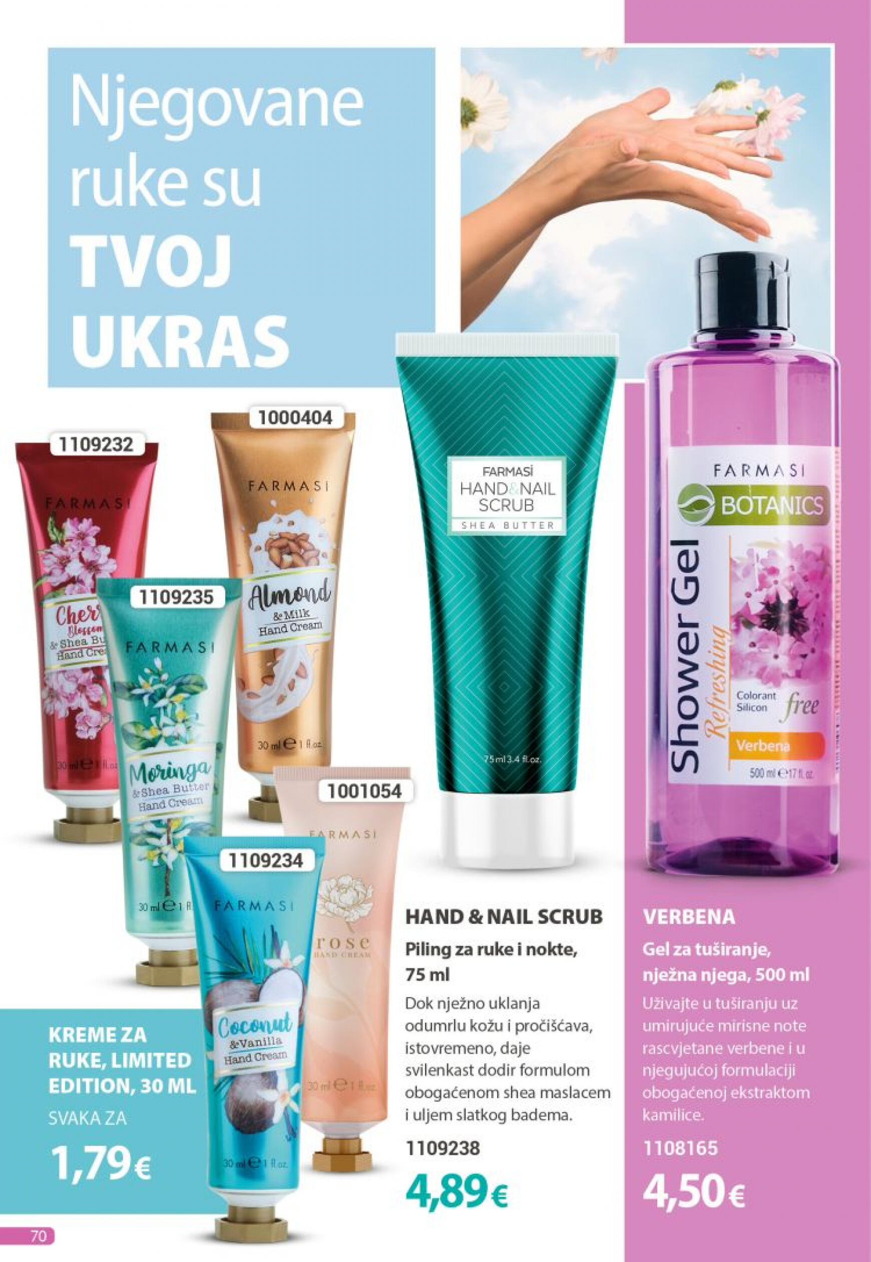 farmasi - Novi katalog Farmasi 01.08. - 31.08. - page: 70