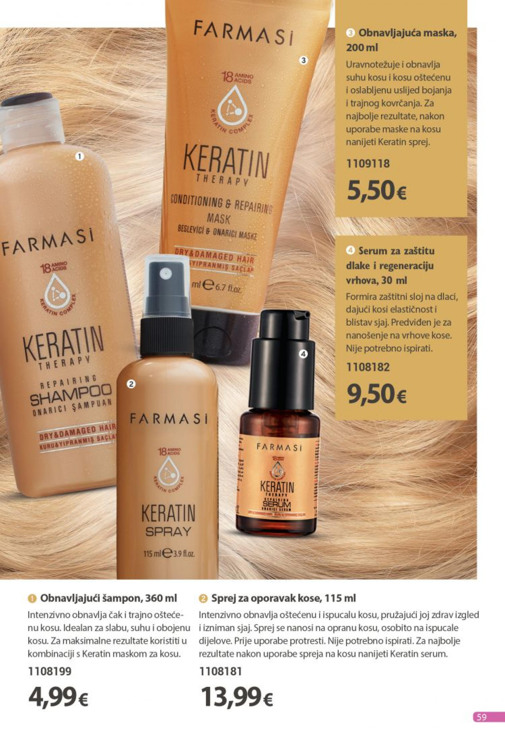 farmasi - Novi katalog Farmasi 01.08. - 31.08. - page: 59