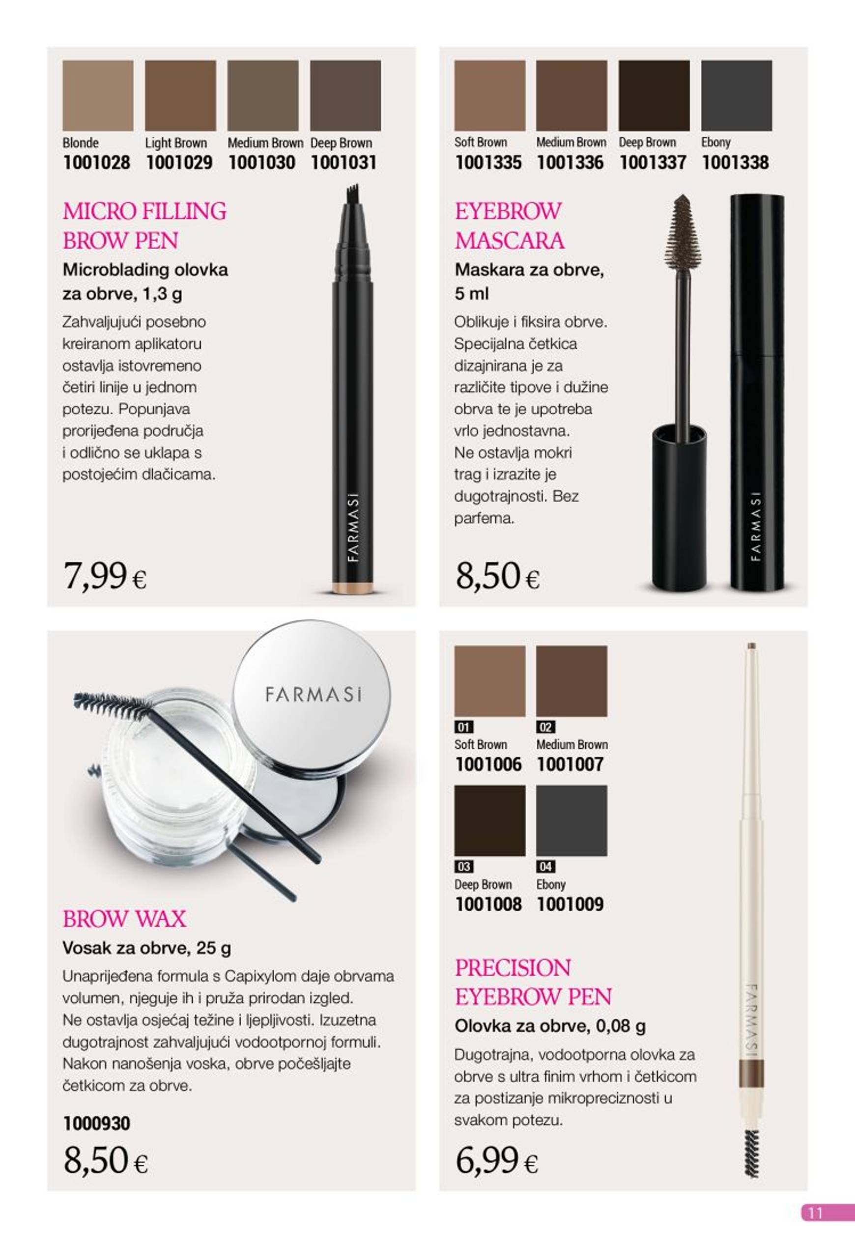 farmasi - Novi katalog Farmasi 01.09. - 30.09. - page: 11