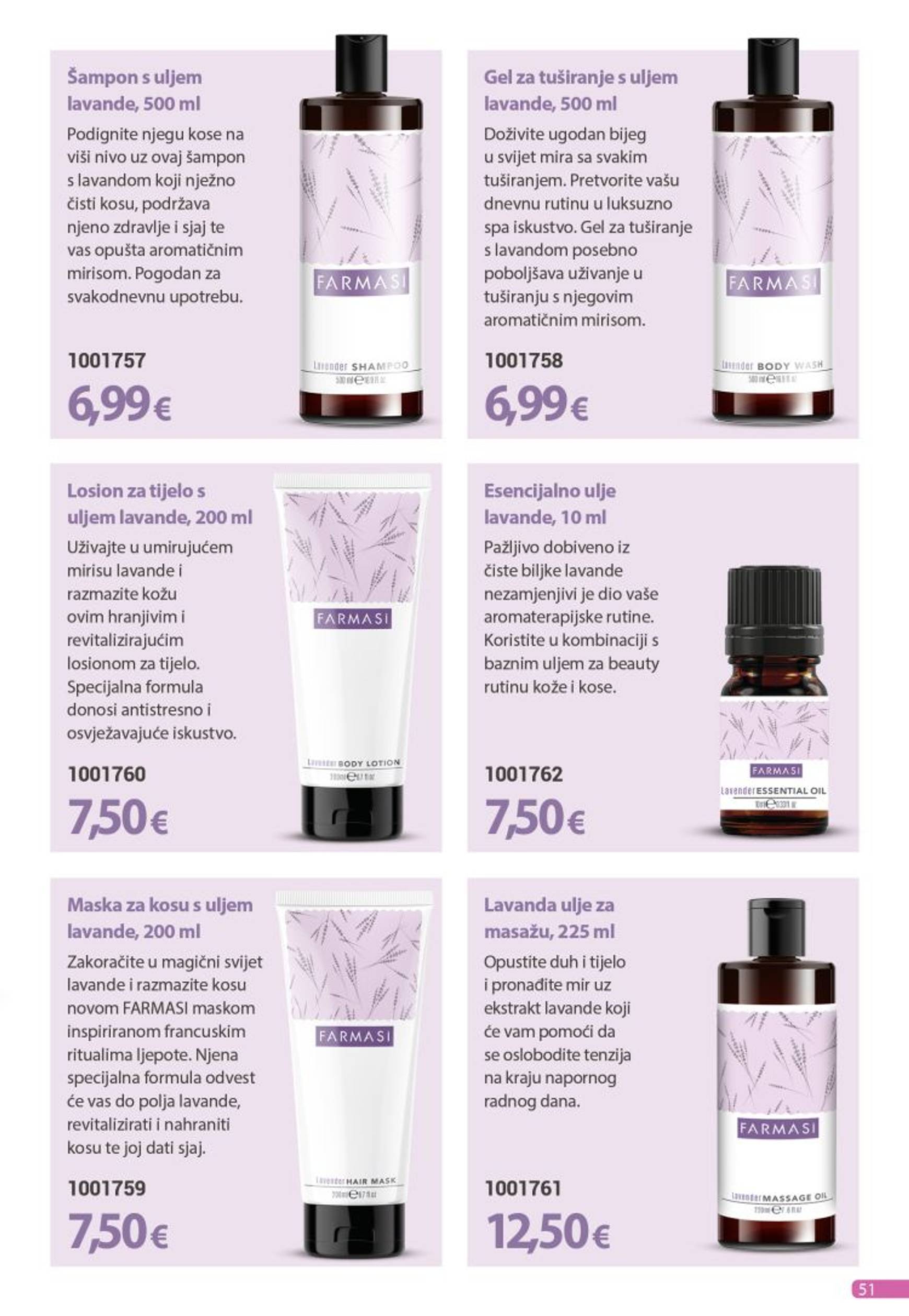 farmasi - Novi katalog Farmasi 01.09. - 30.09. - page: 51