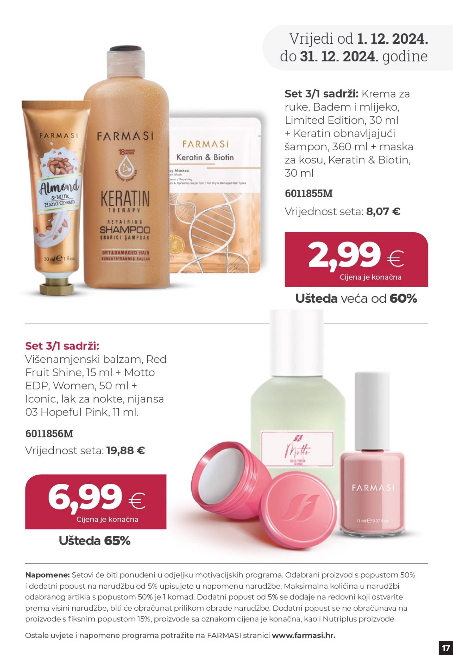 farmasi - Farmasi katalog vrijedi od 01.12. do 31.12. - page: 17