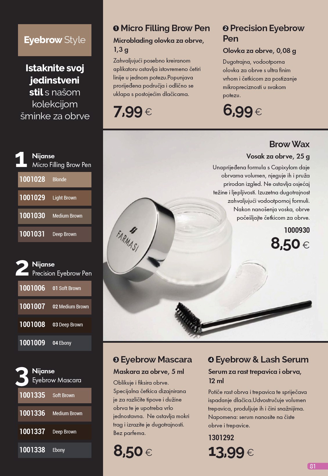 farmasi - Farmasi katalog vrijedi od 01.04. do 30.04. - page: 81 farmasi - Farmasi katalog vrijedi od 01.04. do 30.04. - page: 81