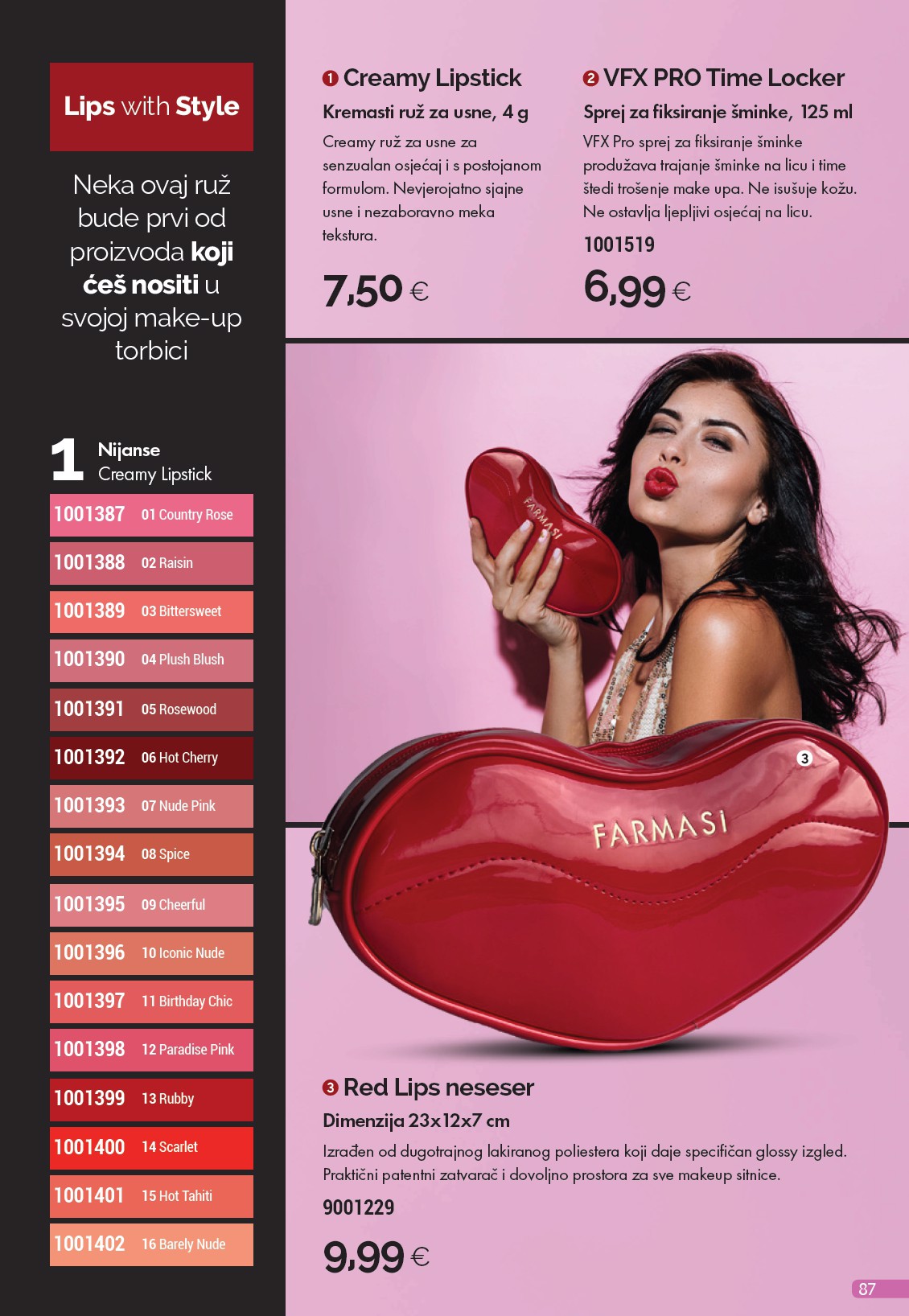 farmasi - Farmasi katalog vrijedi od 01.04. do 30.04. - page: 87 farmasi - Farmasi katalog vrijedi od 01.04. do 30.04. - page: 87