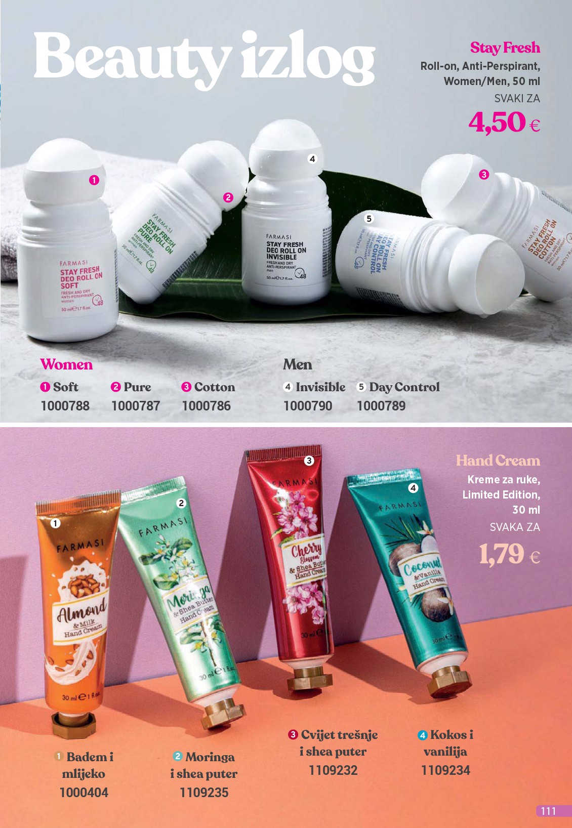 farmasi - Farmasi katalog vrijedi od 01.04. do 30.04. - page: 111 farmasi - Farmasi katalog vrijedi od 01.04. do 30.04. - page: 111