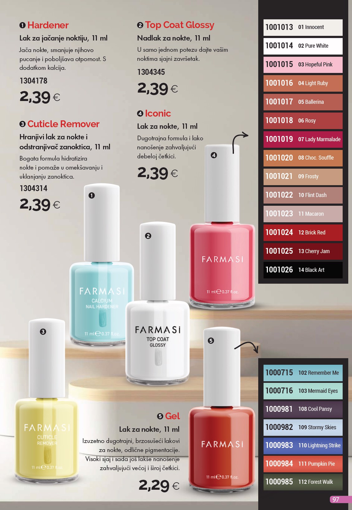 farmasi - Farmasi katalog vrijedi od 01.04. do 30.04. - page: 97 farmasi - Farmasi katalog vrijedi od 01.04. do 30.04. - page: 97