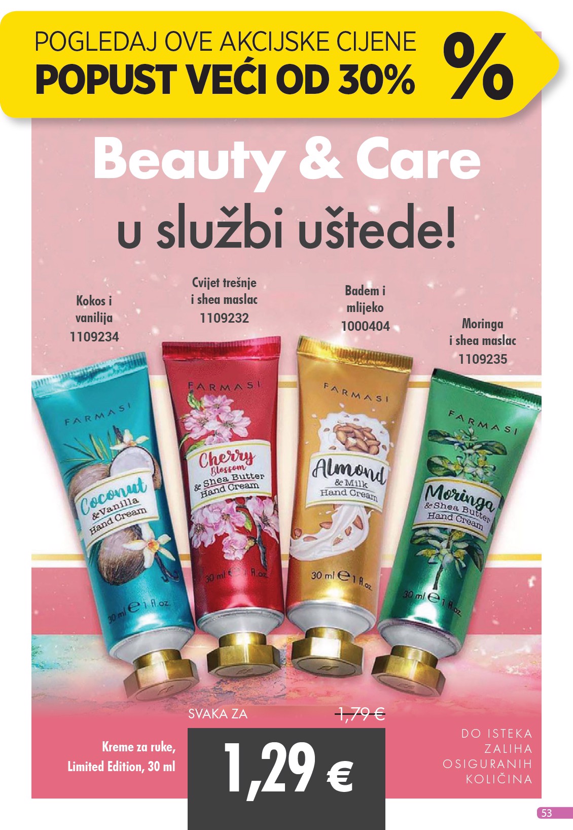 farmasi - Farmasi katalog vrijedi od 01.05. do 31.05. - page: 53 farmasi - Farmasi katalog vrijedi od 01.05. do 31.05. - page: 53