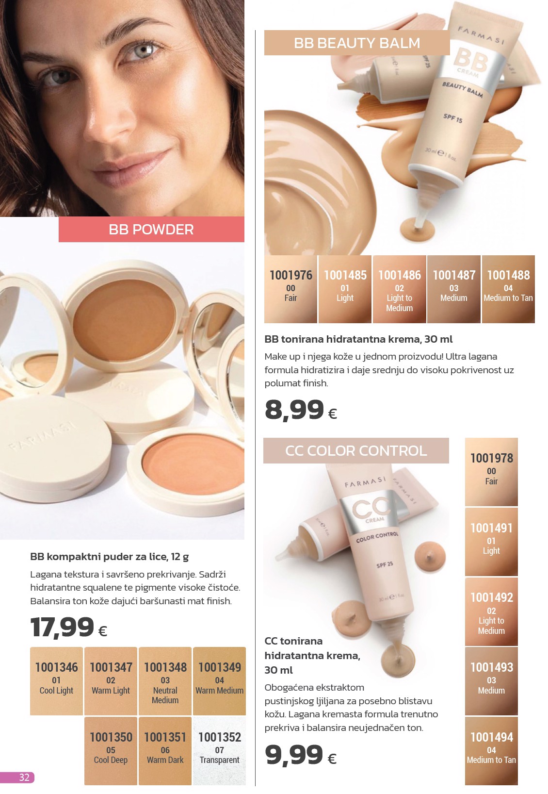 farmasi - Farmasi katalog vrijedi od 01.05. do 31.05. - page: 32 farmasi - Farmasi katalog vrijedi od 01.05. do 31.05. - page: 32