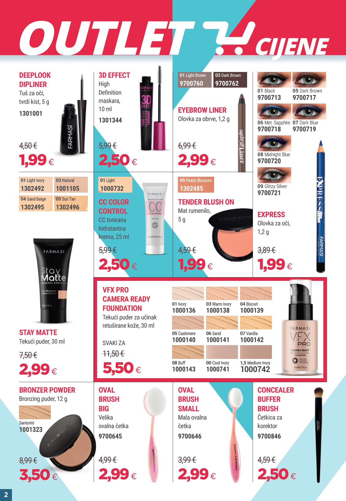 farmasi - Prelistajte katalog Farmasi - Outlet, vrijedi od 01.07. do 31.07. - page: 2