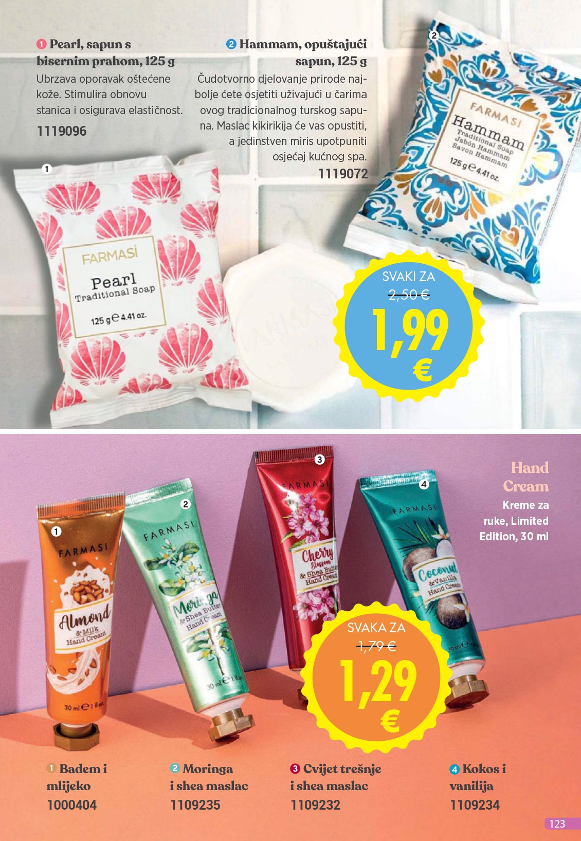 farmasi - Prelistajte katalog Farmasi, vrijedi od 01.07. do 31.07. - page: 123