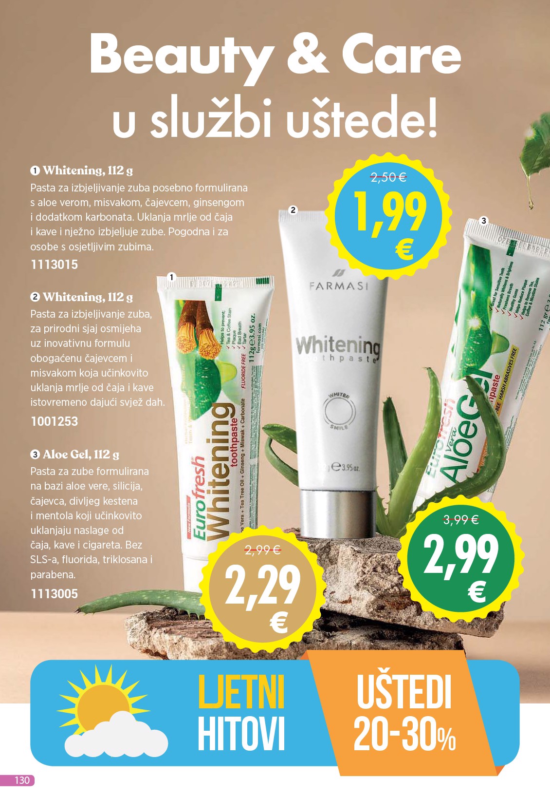farmasi - Prelistajte katalog Farmasi, vrijedi od 01.07. do 31.07. - page: 130